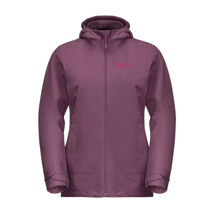 Jack Wolfskin Damen Jacke 3in1 Moonrise, violett von Jack Wolfskin