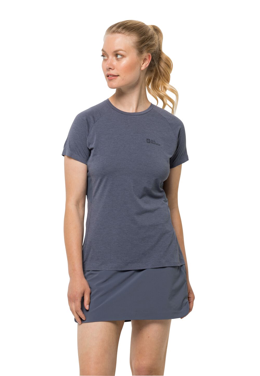 Jack Wolfskin Damen T-shirt Prelight Pro T-Shirt Women L dolphin dolphin von Jack Wolfskin