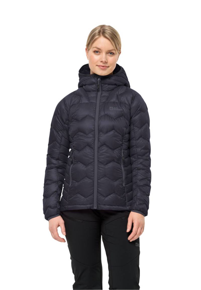 Jack Wolfskin Daunenjacke Damen Alpspitze Down Hoody Women M graphite Graphite von Jack Wolfskin