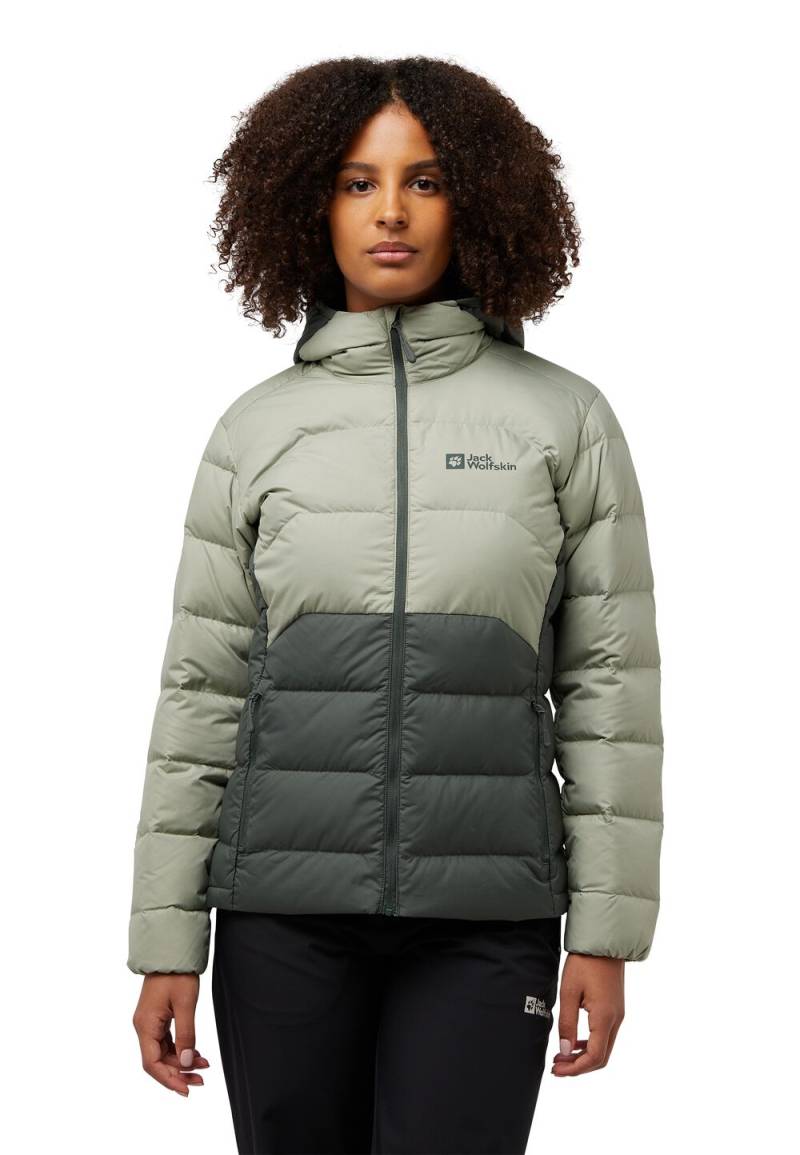 Jack Wolfskin Daunenjacke Damen Ather Down Hoody Women RDS XL slate green slate green von Jack Wolfskin
