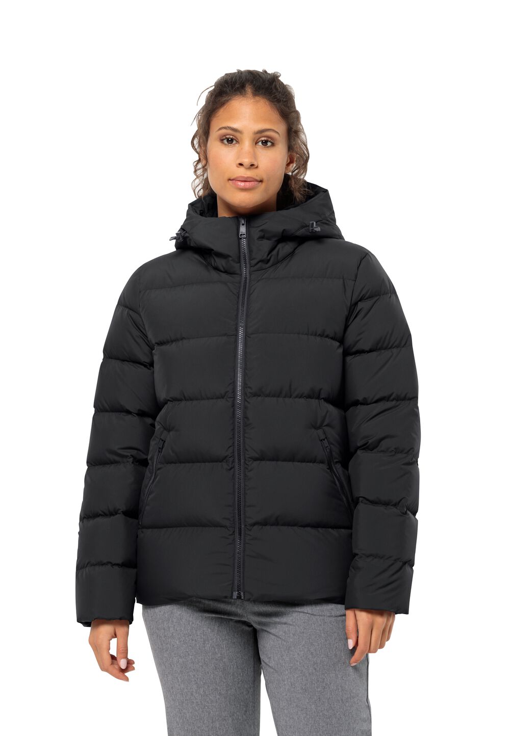 Jack Wolfskin Daunenjacke Damen Frozen Palace Jacket Women XXL schwarz black von Jack Wolfskin