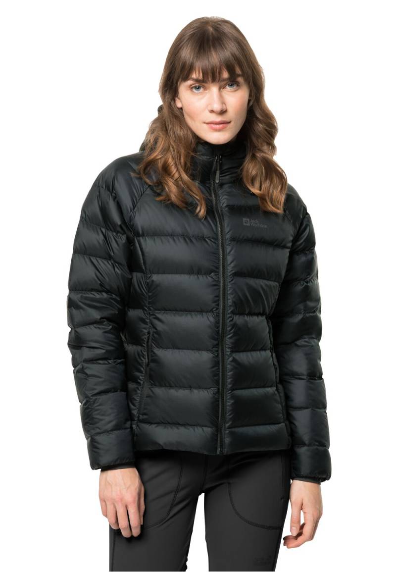 Jack Wolfskin Daunenjacke Damen Nebelhorn Down Hoody Women XXL black black von Jack Wolfskin