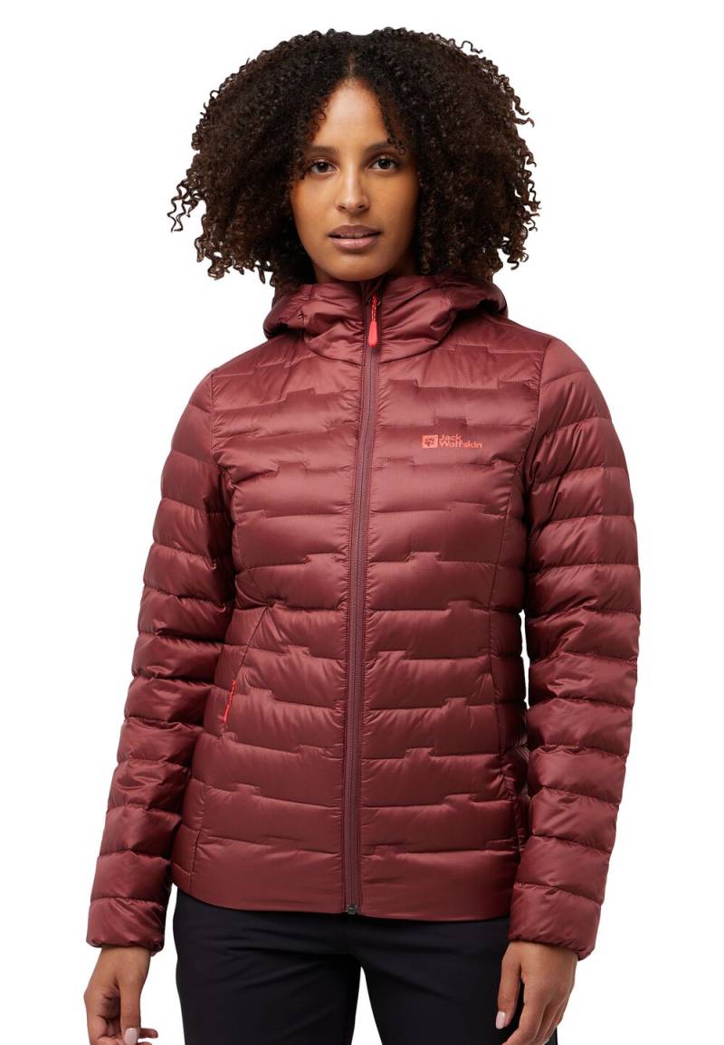 Jack Wolfskin Daunenjacke Damen Passamani Down Hoody Women RDS M red ochre red ochre von Jack Wolfskin
