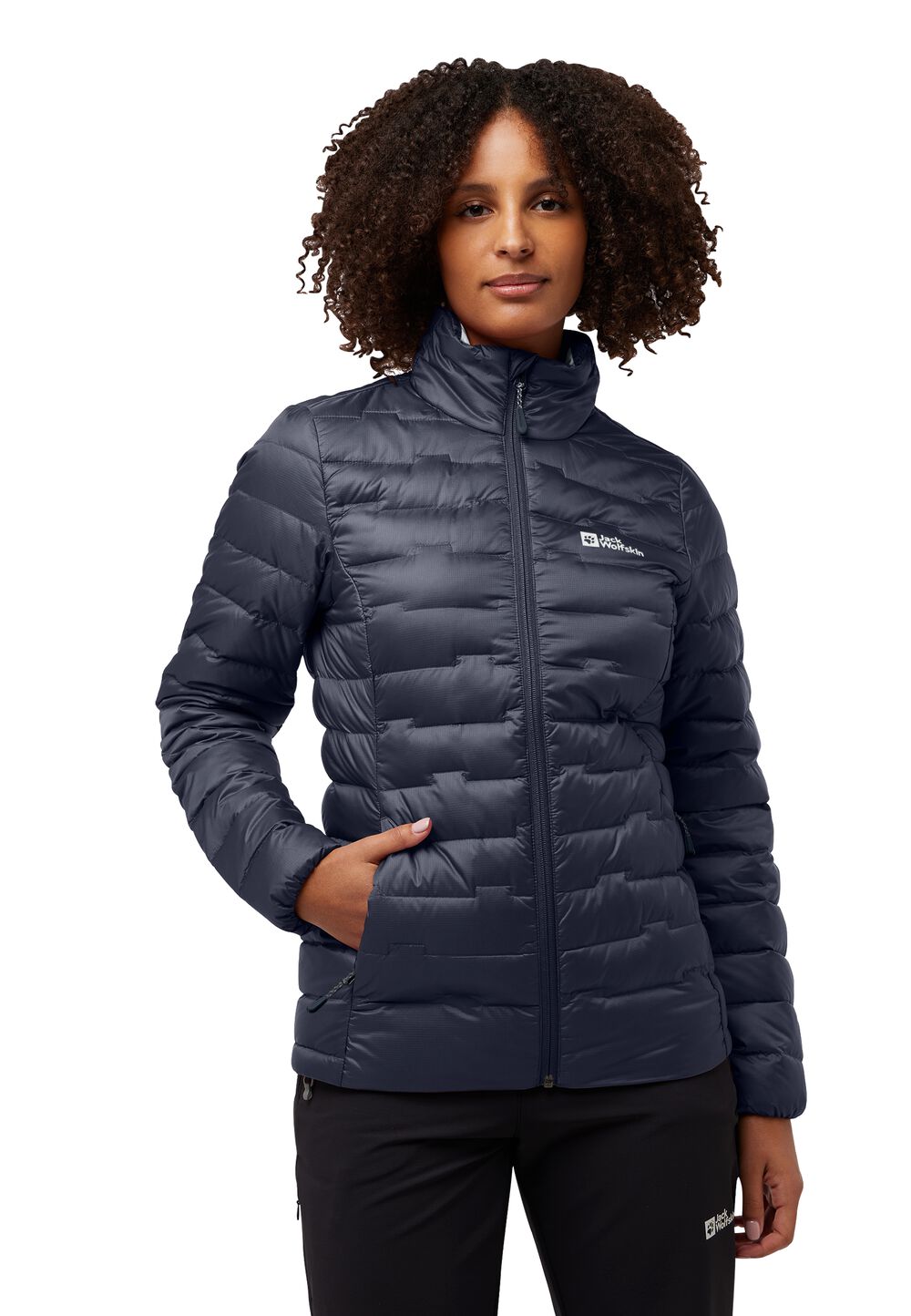 Jack Wolfskin Daunenjacke Damen Passamani Down Jacket Women RDS 2XL graphite Graphite von Jack Wolfskin