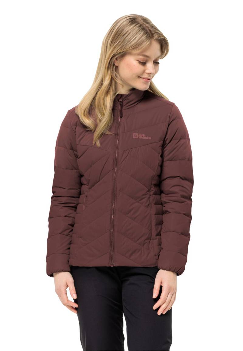 Jack Wolfskin Daunenjacke Damen Tundra Down Jacket Women M dark maroon dark maroon von Jack Wolfskin