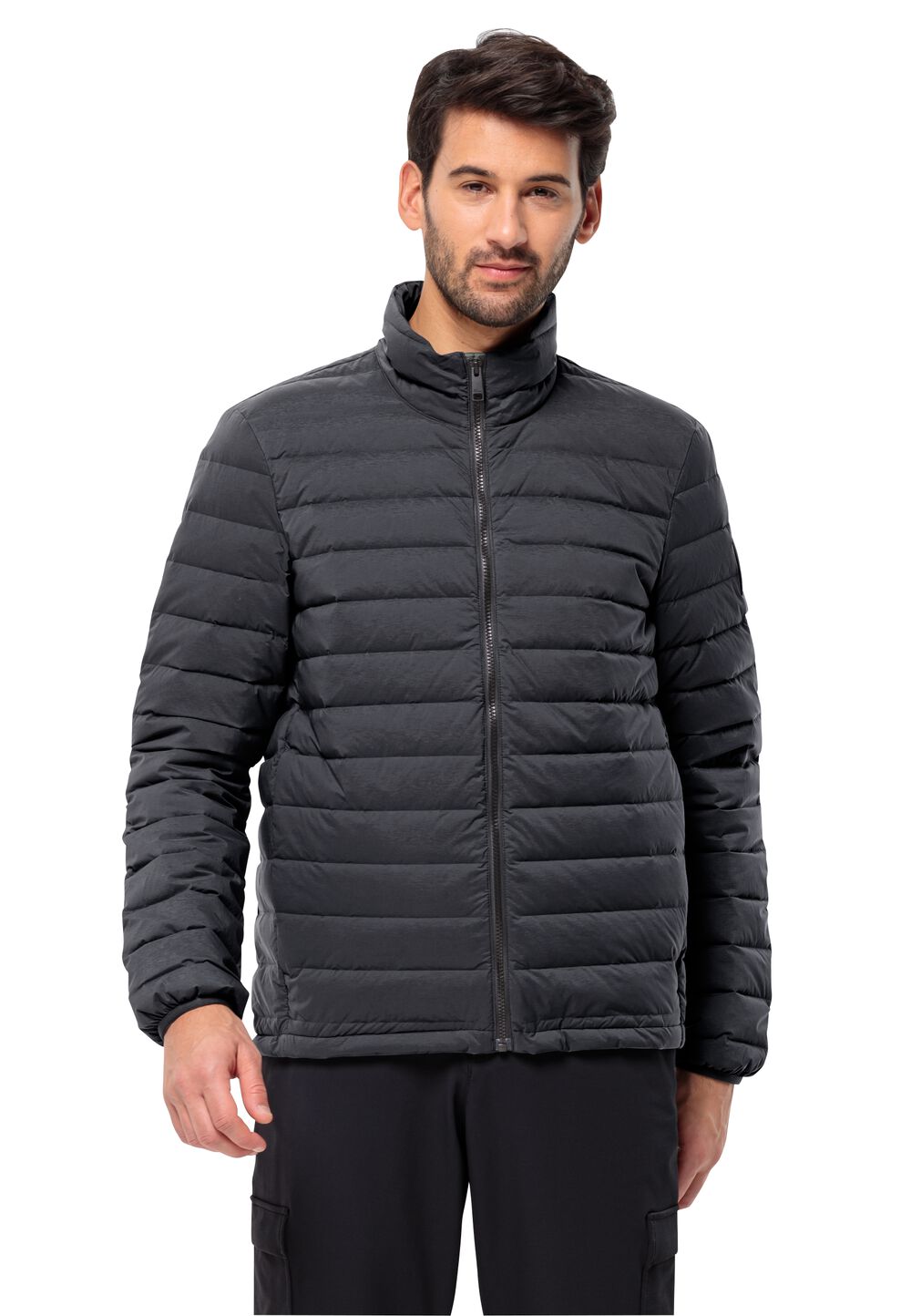 Jack Wolfskin Daunenjacke Herren Arcaden Jacket Men XXXL phantom Phantom von Jack Wolfskin