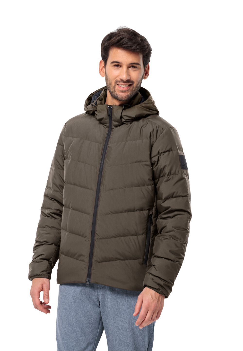 Jack Wolfskin Daunenjacke Herren Colonius Jacket Men L cold coffee cold coffee von Jack Wolfskin