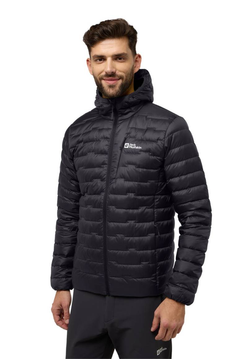 Jack Wolfskin Daunenjacke Herren Passamani Down Hoody Men RDS 2XL phantom Phantom von Jack Wolfskin