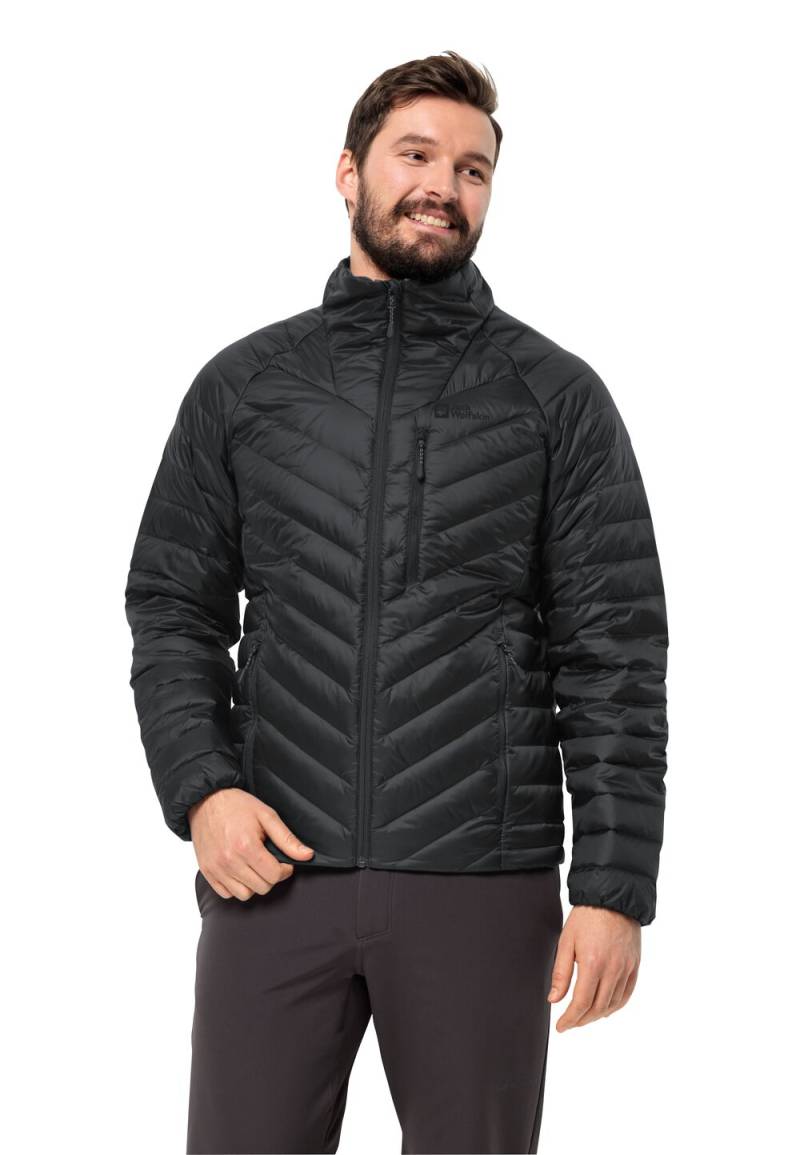 Jack Wolfskin Daunenjacke Herren Passamani Down Jacket Men XL phantom Phantom von Jack Wolfskin