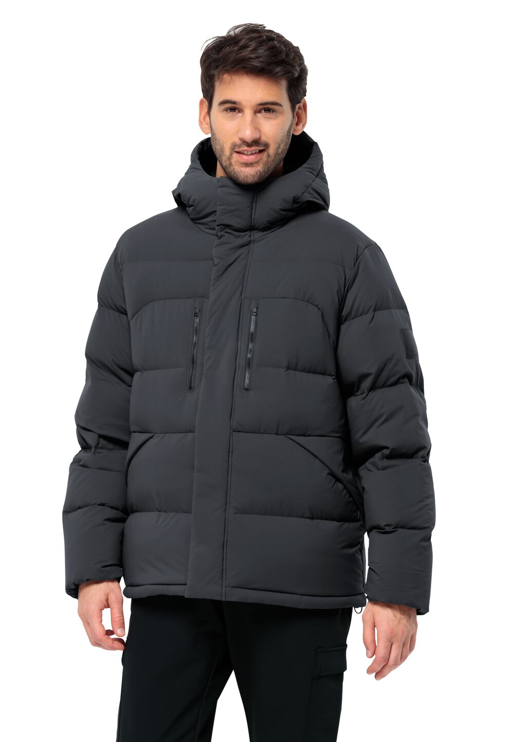 Jack Wolfskin Daunenjacke Herren Roemertor Jacket Men RDS M phantom Phantom von Jack Wolfskin