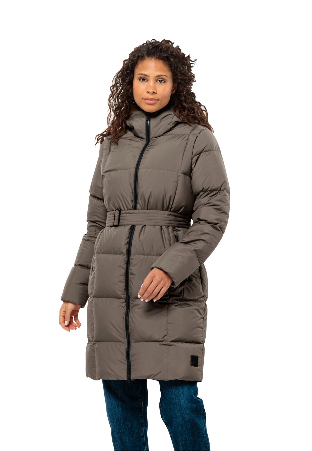 Jack Wolfskin Daunenmantel Damen Frozen Lake Coat Women S cold coffee cold coffee von Jack Wolfskin