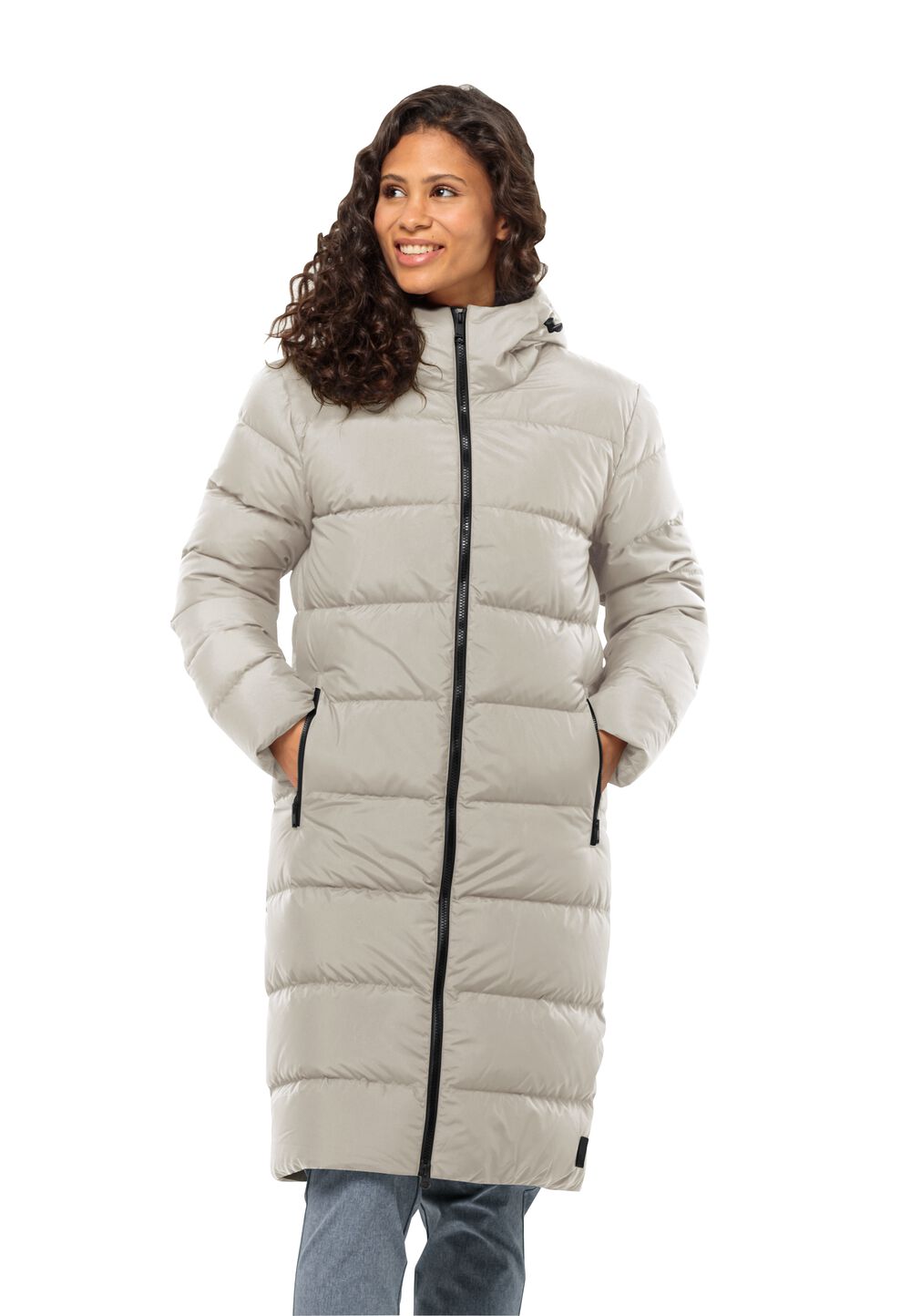 Jack Wolfskin Daunenmantel Damen Frozen Palace Coat Women RDS 2XL seal seal von Jack Wolfskin
