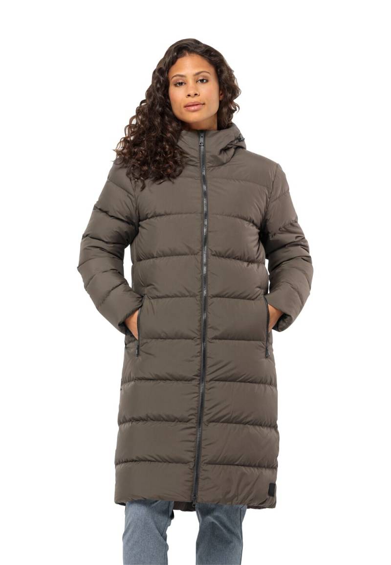 Jack Wolfskin Daunenmantel Damen Frozen Palace Coat Women M cold coffee cold coffee von Jack Wolfskin