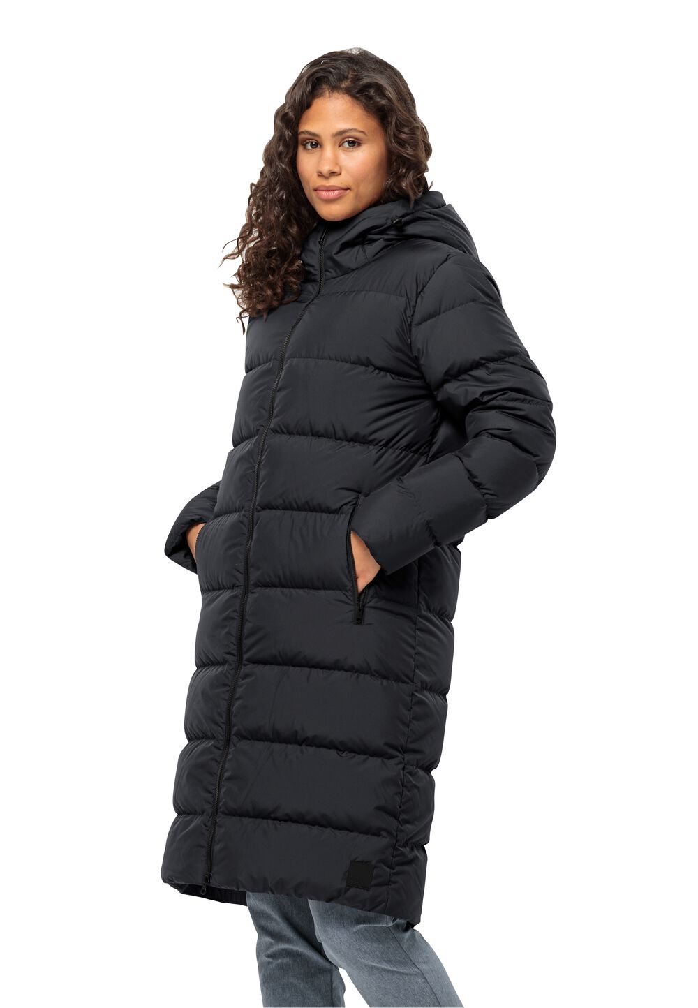 Jack Wolfskin Daunenmantel Damen Frozen Palace Coat Women M schwarz black von Jack Wolfskin