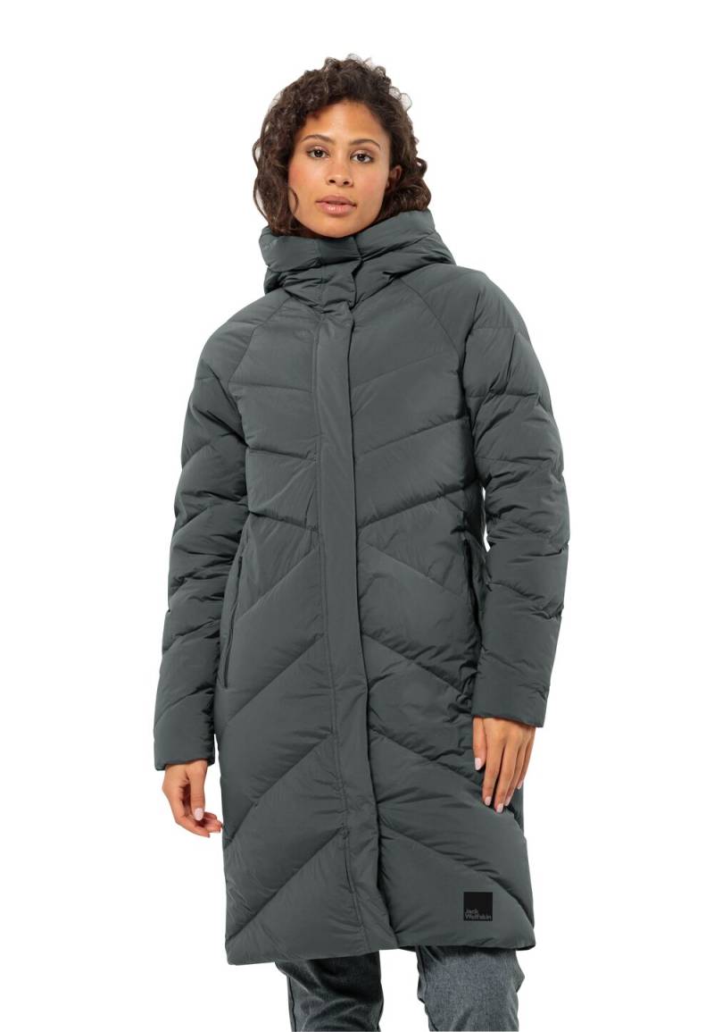 Jack Wolfskin Daunenmantel Damen Marienplatz Coat Women RDS S slate green slate green von Jack Wolfskin