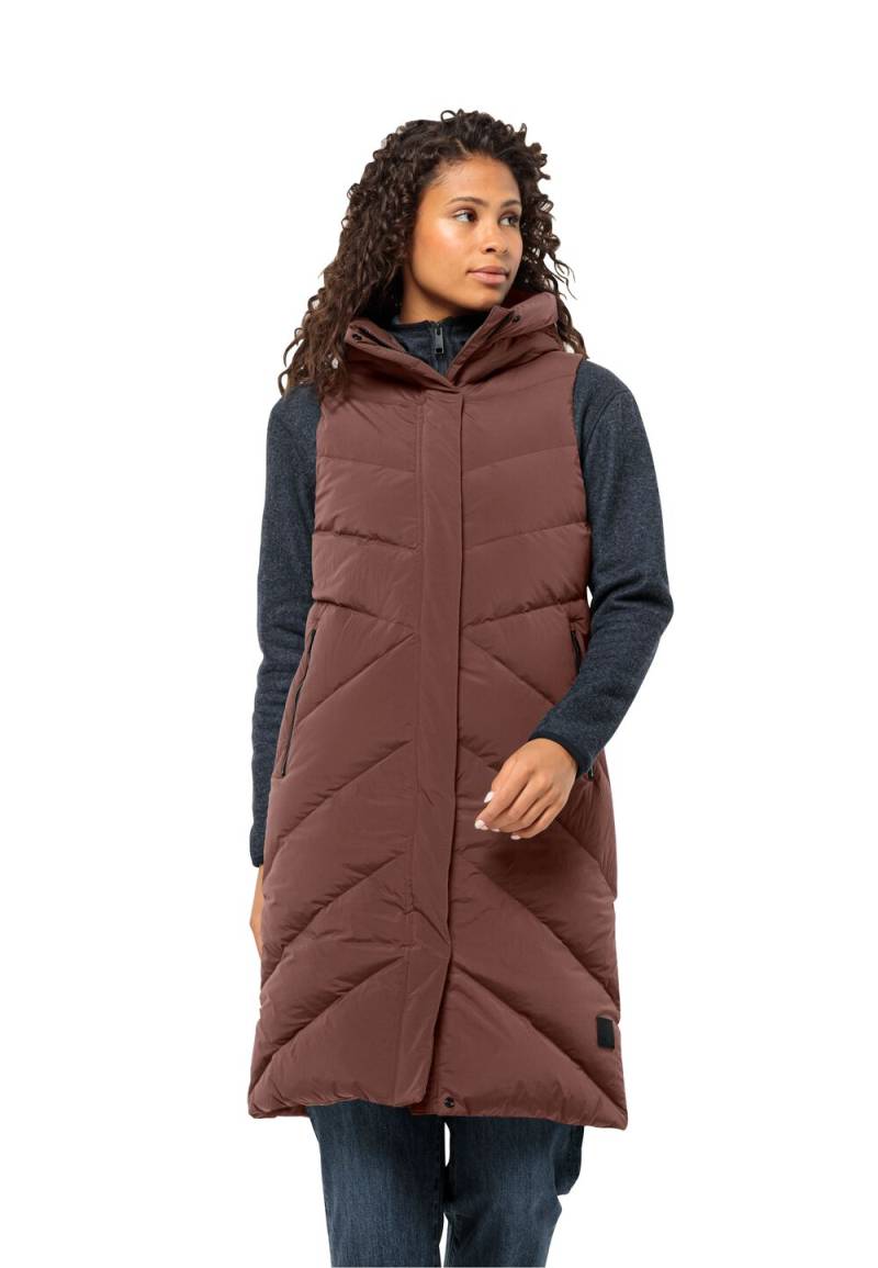 Jack Wolfskin Daunenweste Damen Marienplatz Vest Women S wild ginger wild ginger von Jack Wolfskin