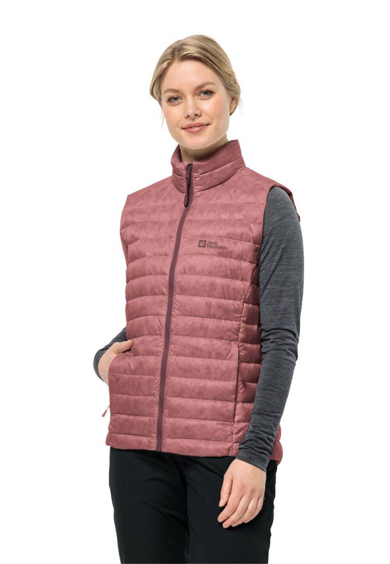 Jack Wolfskin Daunenweste Damen Pilvi Down Vest Women RDS XL mineral red mineral red von Jack Wolfskin