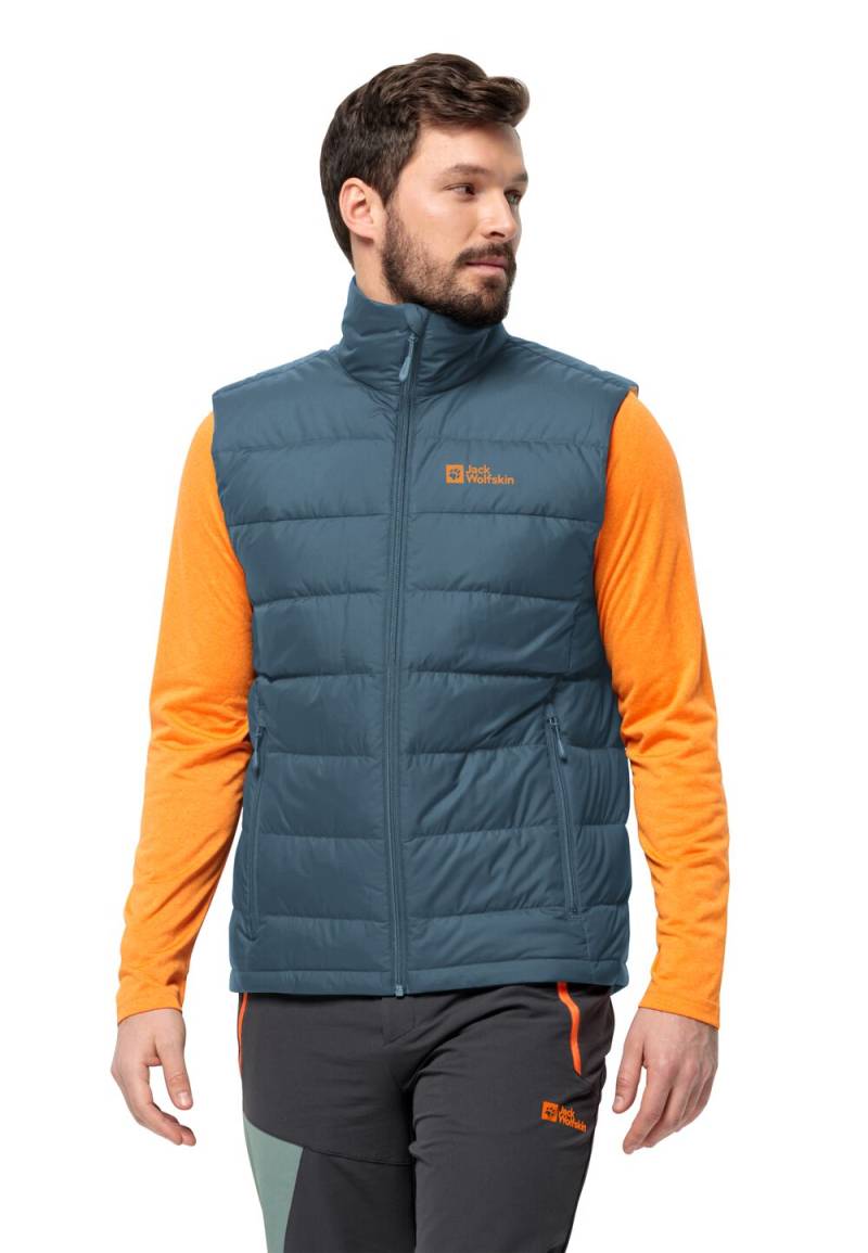 Jack Wolfskin Daunenweste Herren Ather Down Vest Men RDS 3XL midnight sky midnight sky von Jack Wolfskin