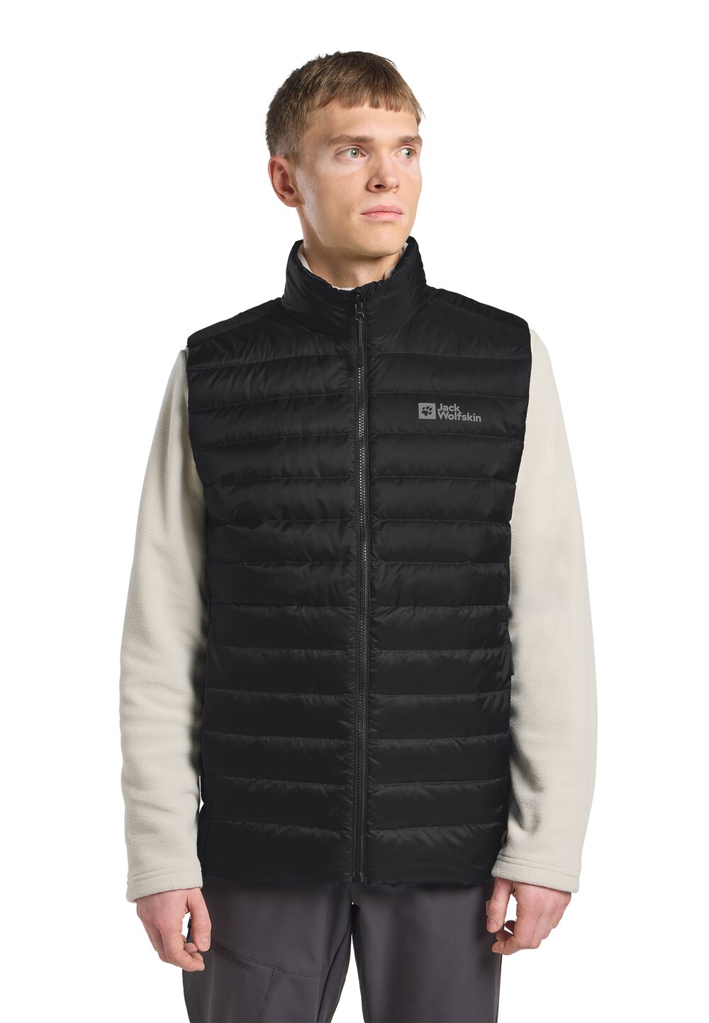 Jack Wolfskin Daunenweste Herren Pilvi Down Vest Men L schwarz black von Jack Wolfskin