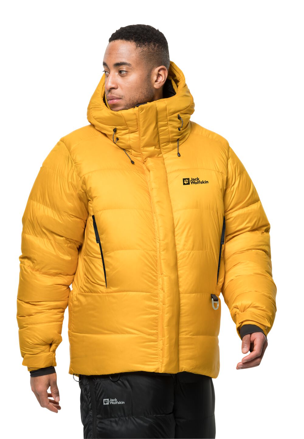 Jack Wolfskin Expeditions-Daunenjacke 1995 Series Down Hoody M gelb burly yellow XT von Jack Wolfskin