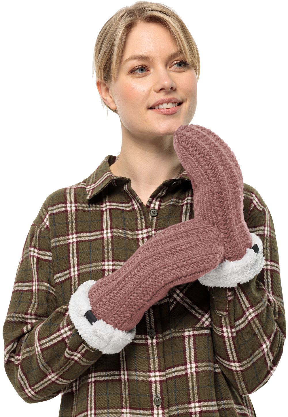Jack Wolfskin Fäustlinge Damen Highloft Knit Mitten Women M afterglow afterglow Jack Wolfskin Fäustlinge Damen Highloft Knit Mitten Women M afterglow afterglow von Jack Wolfskin