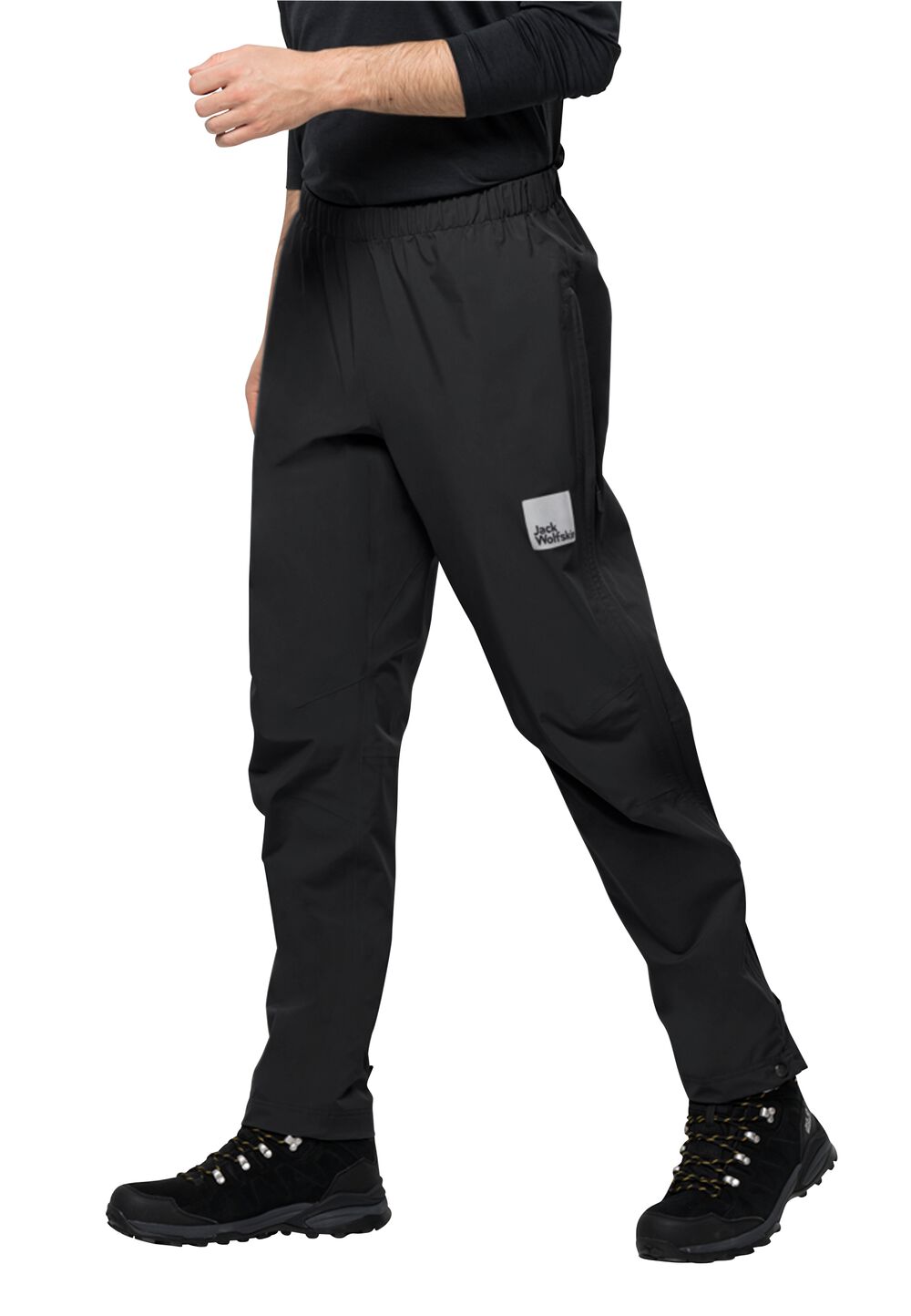 Jack Wolfskin Fahrrad Regenhose Morobbia 3L Pants XXL schwarz black von Jack Wolfskin