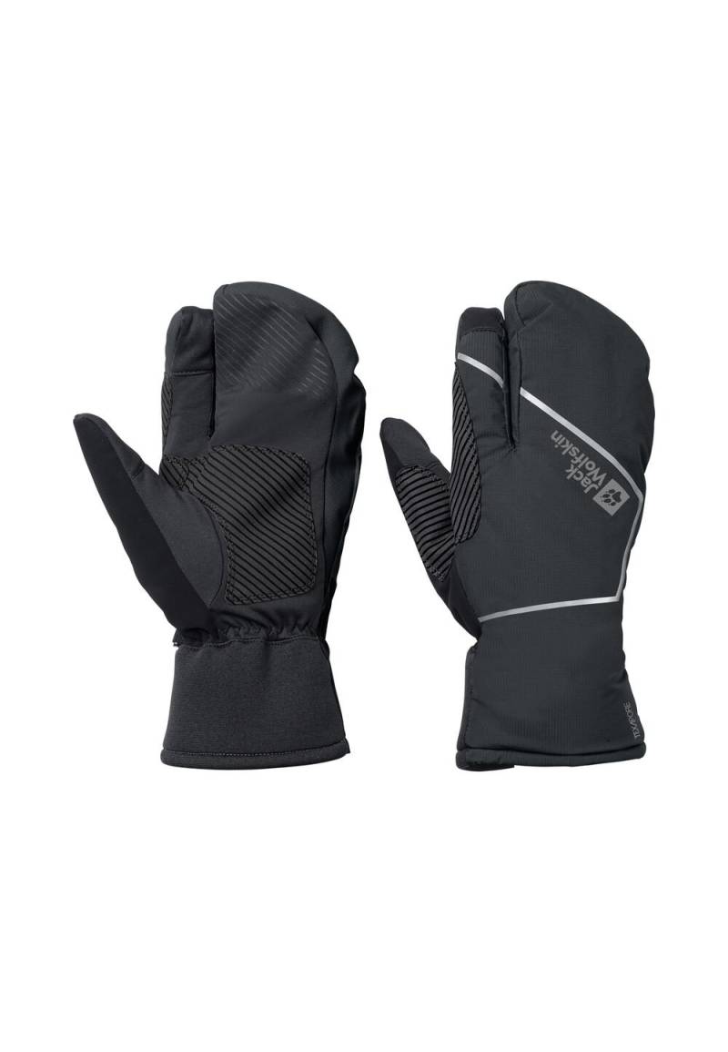 Jack Wolfskin Fahrradhandschuhe Morobbia Lobster Glove M phantom Phantom von Jack Wolfskin