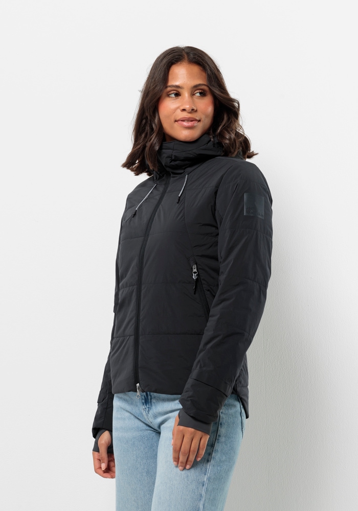 Jack Wolfskin Fahrradjacke »BIKE COMMUTE INS JKT W«, mit Kapuze von Jack Wolfskin