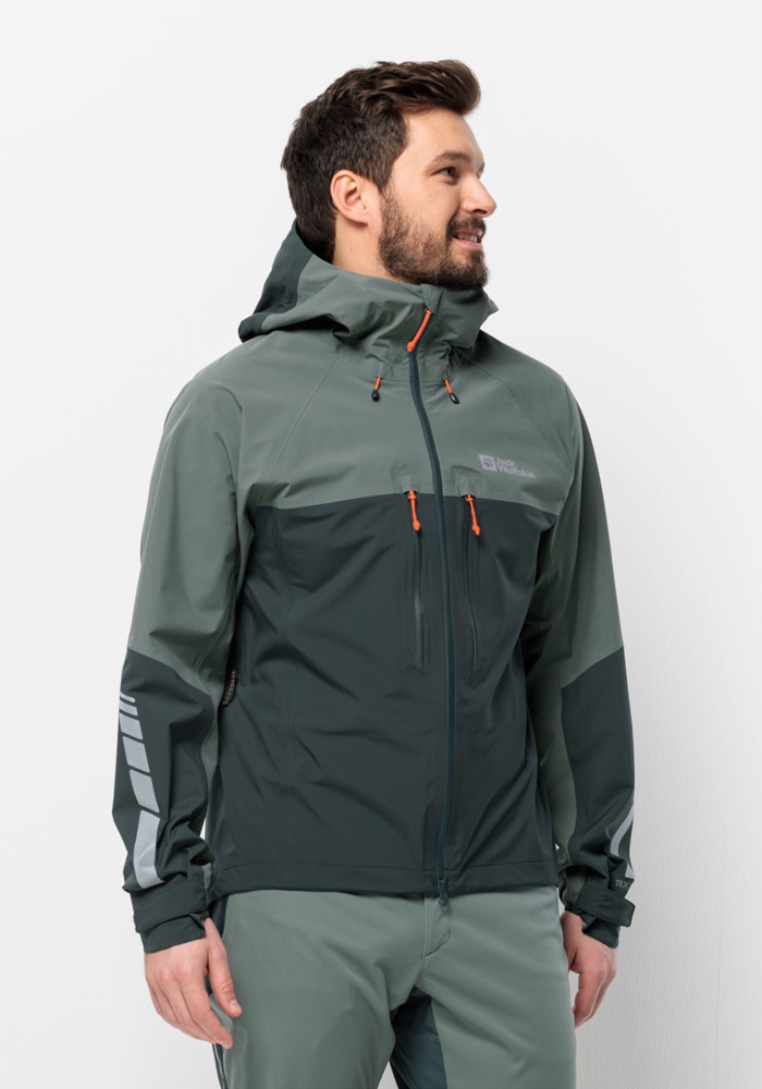 Jack Wolfskin Fahrradjacke »MOROBBIA 3L JKT M«, mit Kapuze von Jack Wolfskin