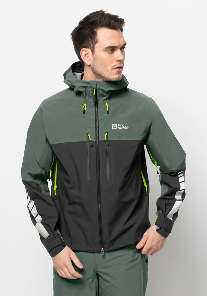 Jack Wolfskin Fahrradjacke »MOROBBIA 3L JKT M«, mit Kapuze von Jack Wolfskin