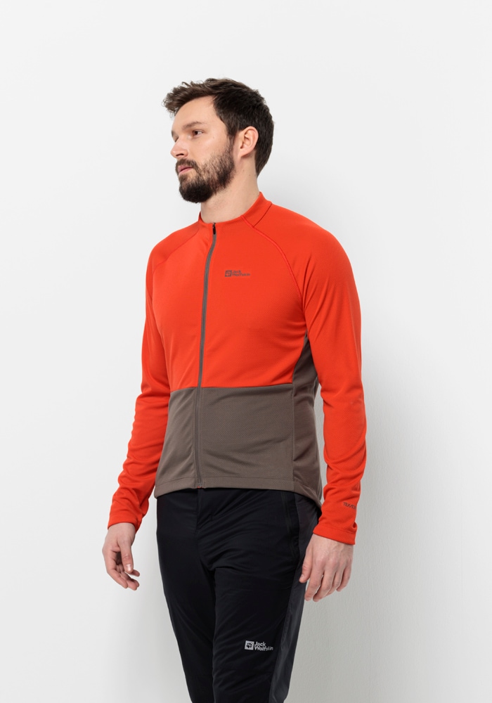 Jack Wolfskin Fahrradjacke »MOROBBIA FZ L/S M« von Jack Wolfskin