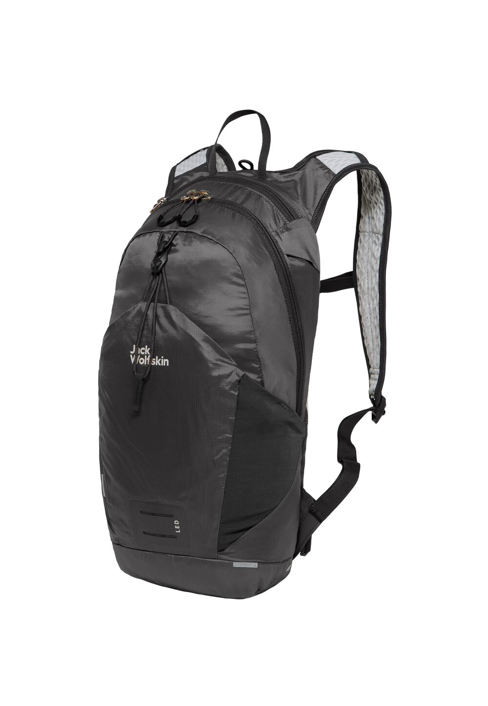 Jack Wolfskin Fahrradrucksack Moab Jam 10 One Size flash black flash black von Jack Wolfskin