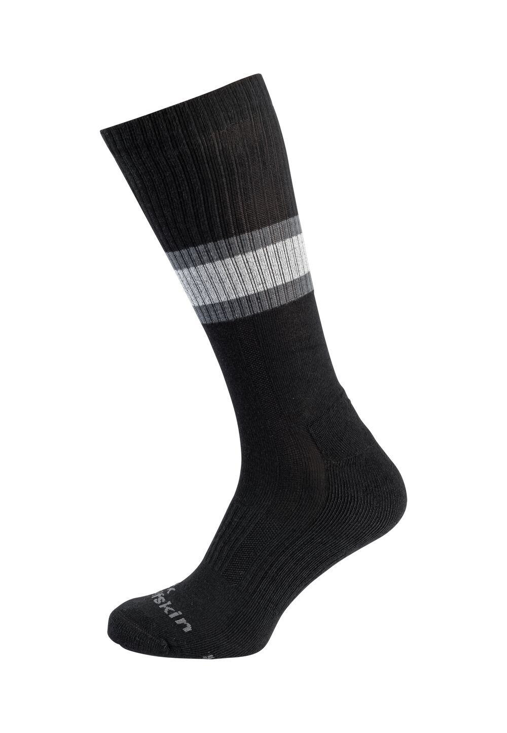 Jack Wolfskin Fahrradsocken Bike Highvis Sock CL C 35-37 schwarz black von Jack Wolfskin