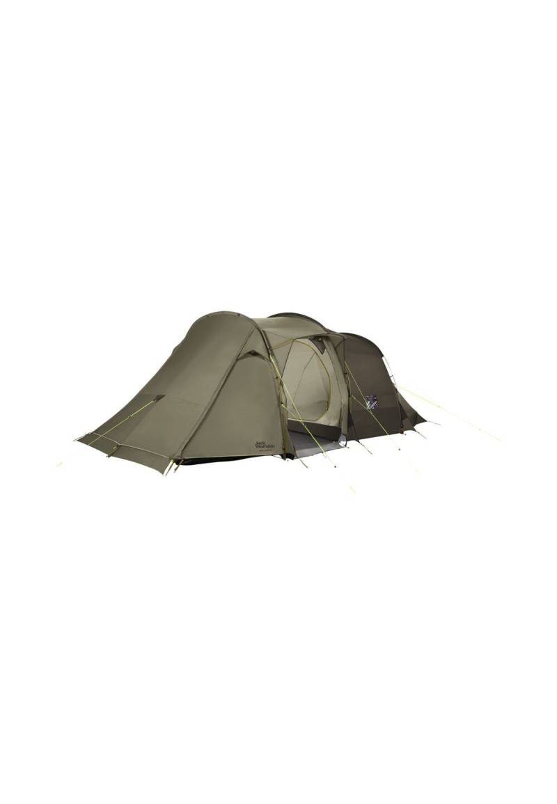 Jack Wolfskin Familienzelt 4-6 Personen Great Divide Realt Tunnel One Size white pepper white pepper von Jack Wolfskin