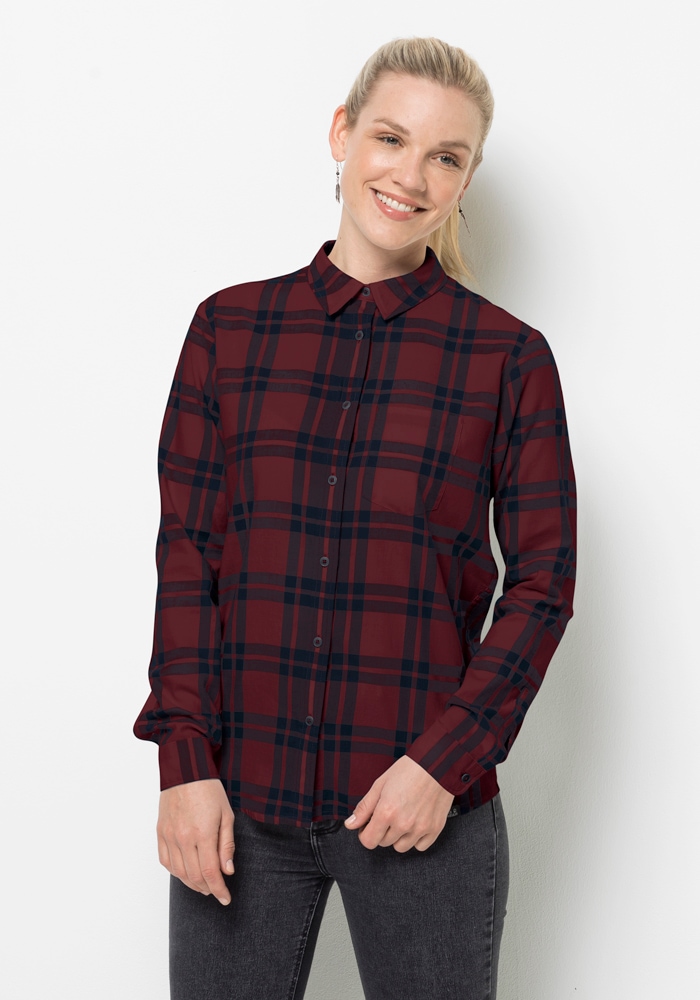 Jack Wolfskin Flanellbluse »PASSENGER SHIRT W« von Jack Wolfskin