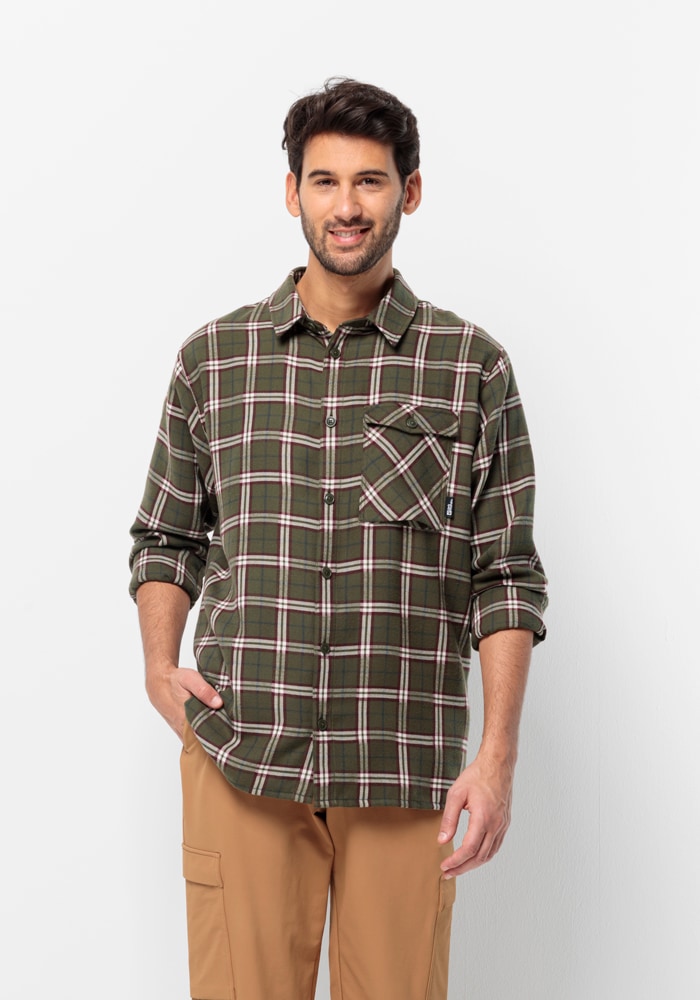 Jack Wolfskin Flanellhemd »MORGENLUFT SHIRT M« von Jack Wolfskin