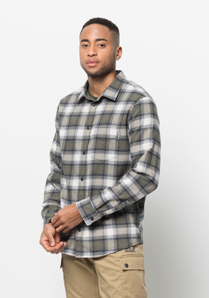 Jack Wolfskin Flanellhemd »WANDERWEG SHIRT M« von Jack Wolfskin