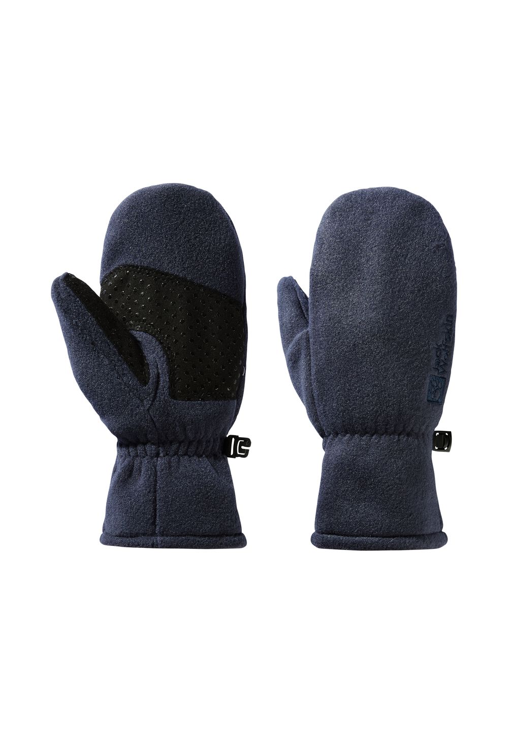 Jack Wolfskin Fleece-Handschuhe Kinder Fleece Mitten Kids 128 blau night blue von Jack Wolfskin