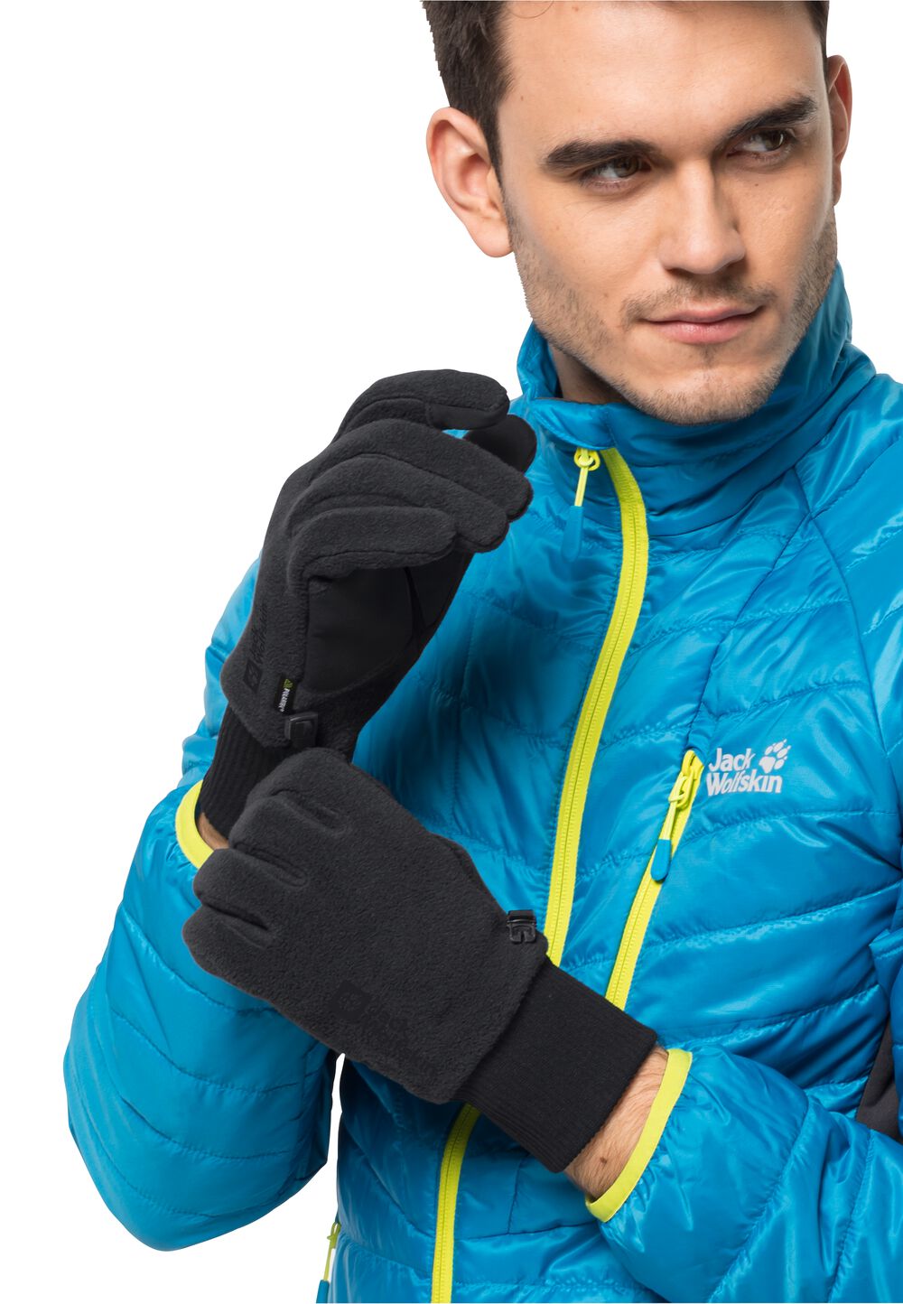 Jack Wolfskin Fleece-Handschuhe Vertigo Glove XS schwarz black von Jack Wolfskin