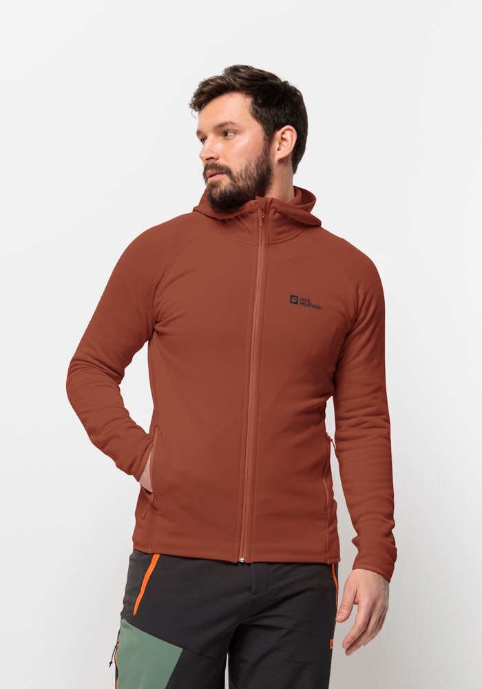 Jack Wolfskin Fleecejacke »BAISELBERG HOODED FZ M«, mit Kapuze von Jack Wolfskin