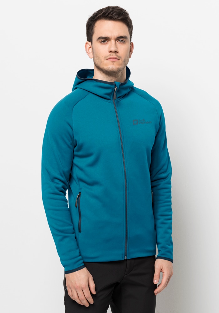 Jack Wolfskin Fleecejacke »BAISELBERG HOODED FZ M«, mit Kapuze von Jack Wolfskin