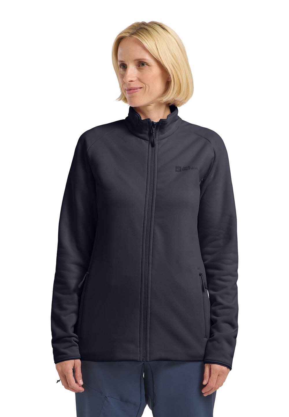 Jack Wolfskin Fleecejacke Damen Baiselberg FZ Women M graphite Graphite von Jack Wolfskin