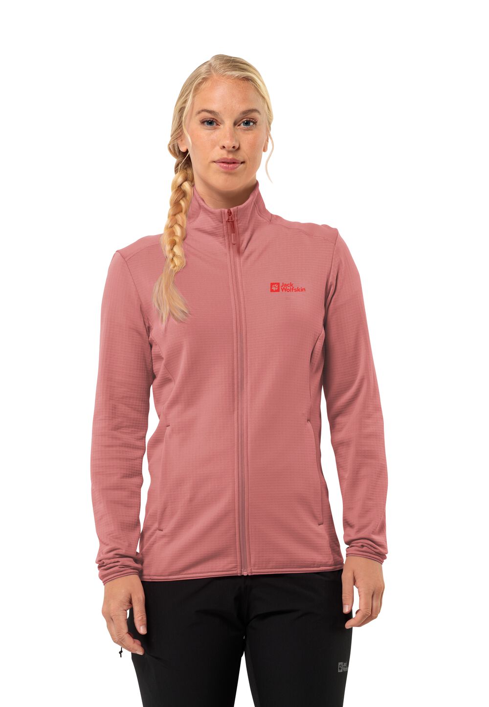 Jack Wolfskin Fleecejacke Damen Kolbenberg FZ Women M mineral red mineral red von Jack Wolfskin