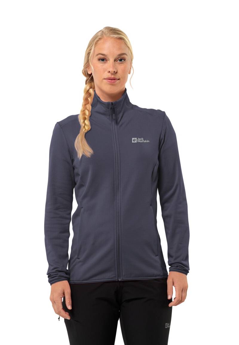Jack Wolfskin Fleecejacke Damen Kolbenberg FZ Women XL graphite Graphite von Jack Wolfskin