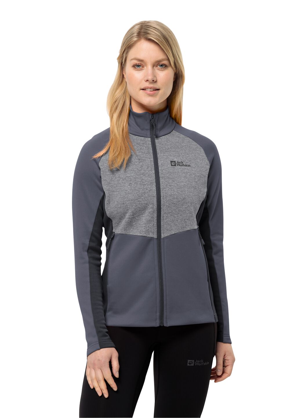 Jack Wolfskin Fleecejacke Damen Marienberg FZ Women XS dolphin dolphin von Jack Wolfskin