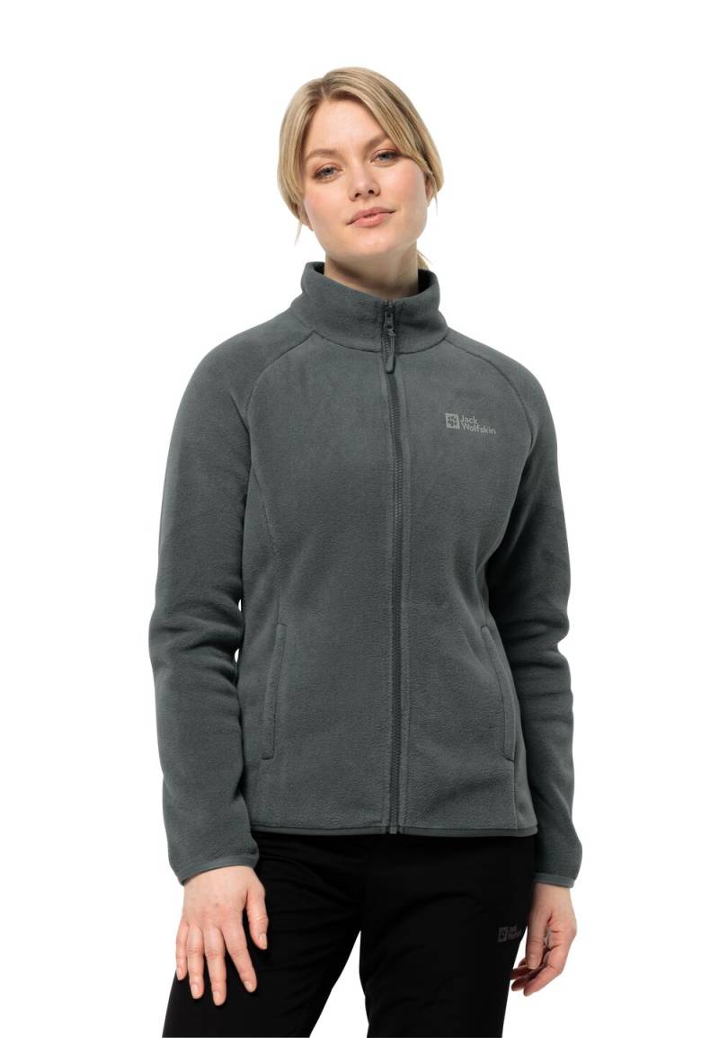 Jack Wolfskin Fleecejacke Damen Moonrise FZ Women 3XL slate green slate green von Jack Wolfskin