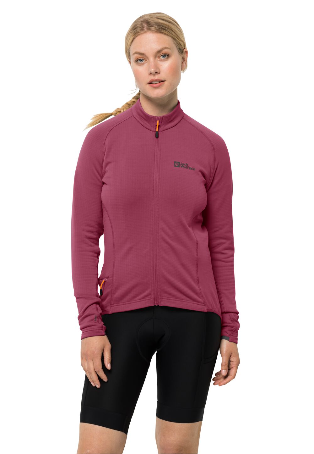 Jack Wolfskin Fleecejacke Damen Morobbia FZ Light Women M sangria red sangria red von Jack Wolfskin