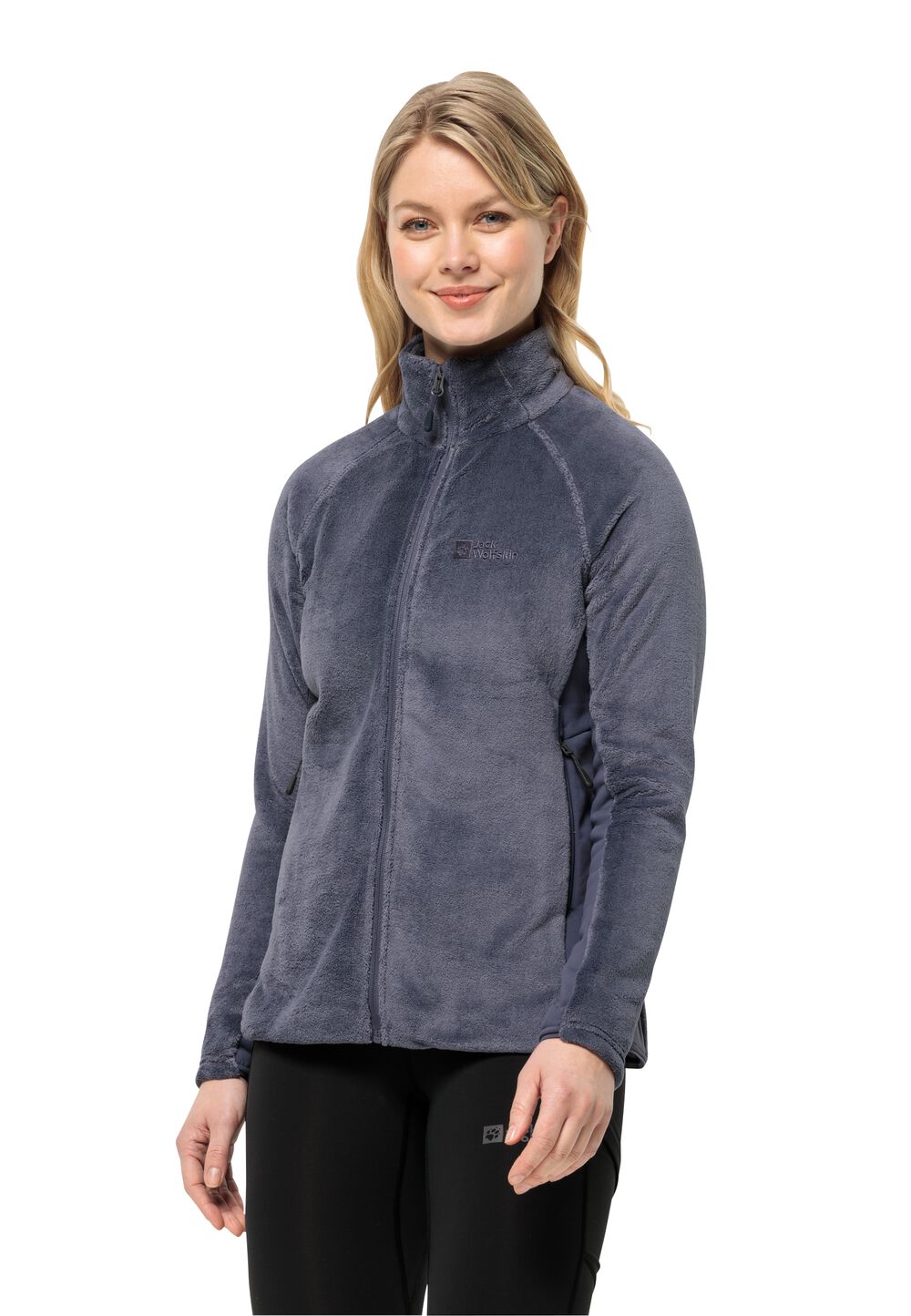 Jack Wolfskin Fleecejacke Damen Rotwand FZ Women M dolphin dolphin Jack Wolfskin Fleecejacke Damen Rotwand FZ Women M dolphin dolphin von Jack Wolfskin