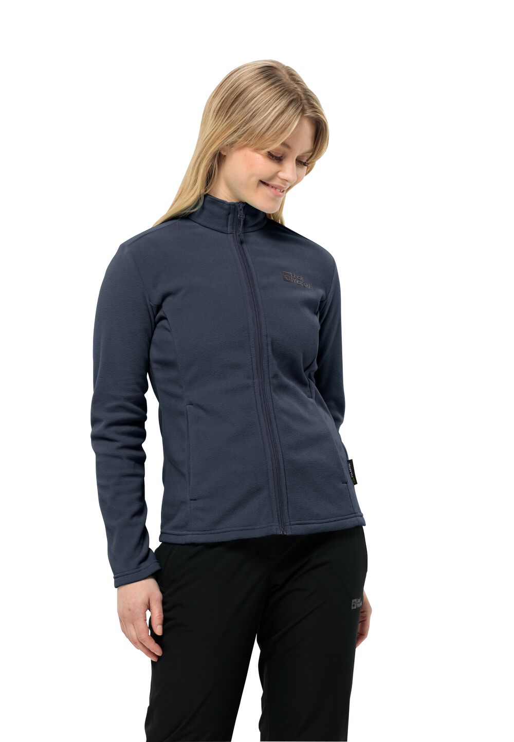 Jack Wolfskin Fleecejacke Damen Taunus FZ Women XL blau night blue von Jack Wolfskin