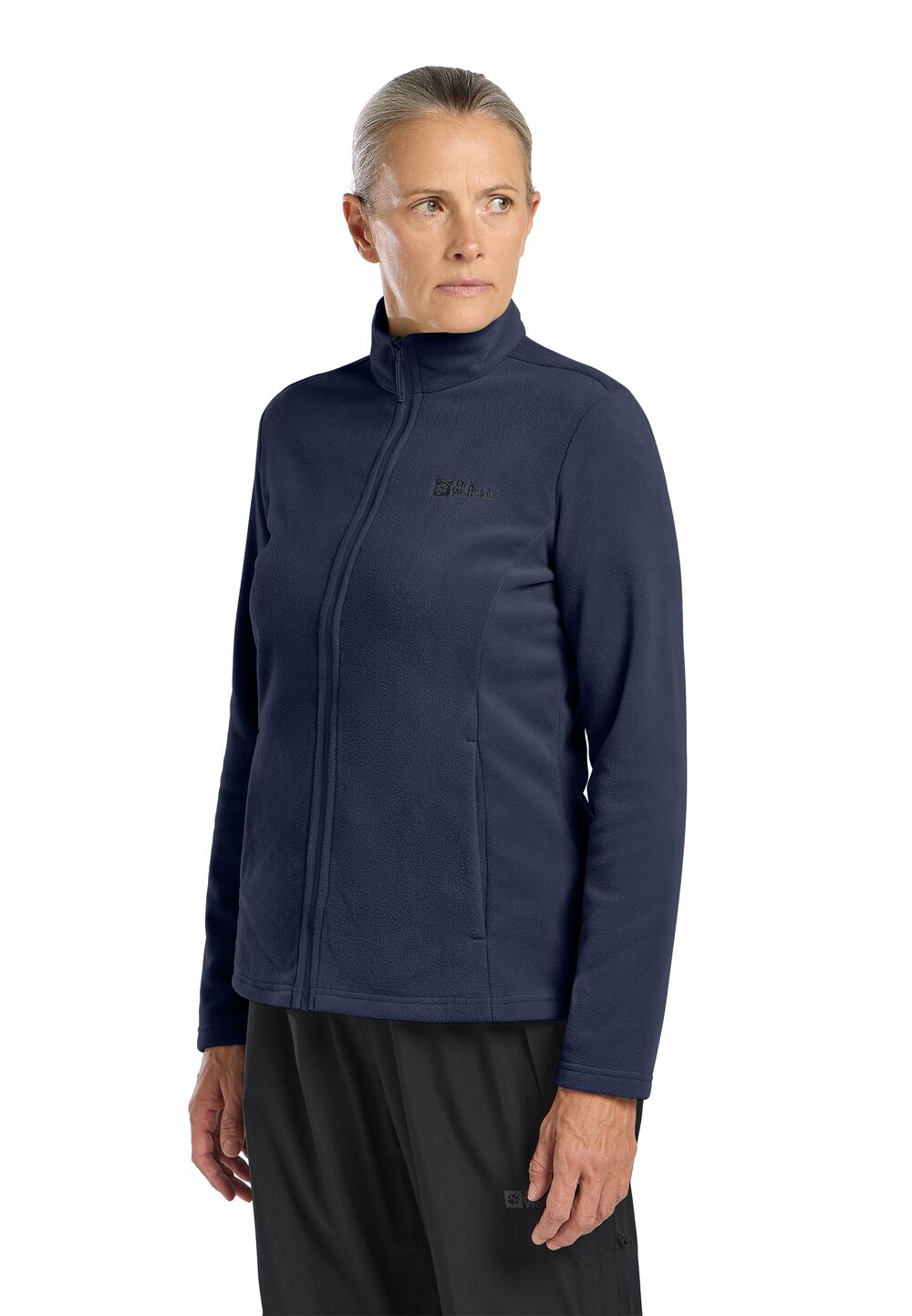 Jack Wolfskin Fleecejacke Damen Taunus FZ Women XS blau night blue von Jack Wolfskin